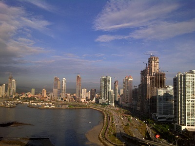 Вид на Панаму