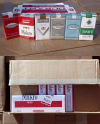 Увеличилась контрабанда сигарет в Панаму