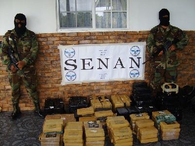 Полиция Панамы конфисковала 300 кг кокаина на Карибском побережье