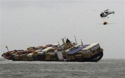 В результате аварии панамского судна в Аравийском море разлилось 800 тонн нефти