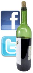 Вино,  Twitter и Facebook в Панаме