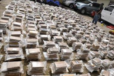 Полицией Панамы за 2009 год конфисковано 52 тонны кокаина
